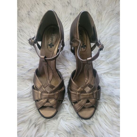 Air Supply Bronze Patrice Heel, Women's 8.5 - Picture 2 of 5